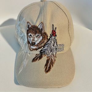Native Pride Wolf Cap